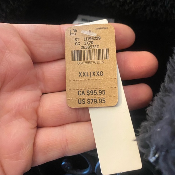 Victoria Secret Sherpa teddy bear zip up - Picture 4 of 5